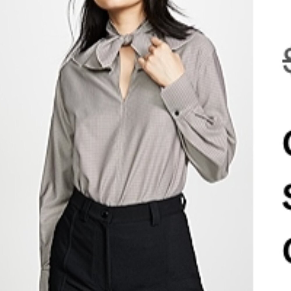 see by chloe ruffle detail blouse